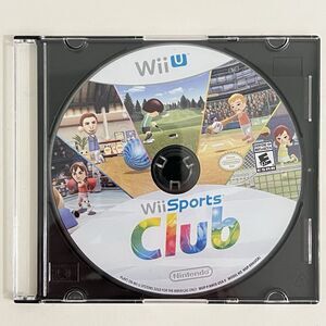 Wii Sports Club (Nintendo Wii U, 2014) Disc Only - Tested